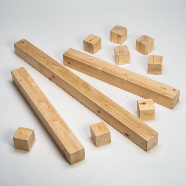 Zigzag de blocs per equilibri