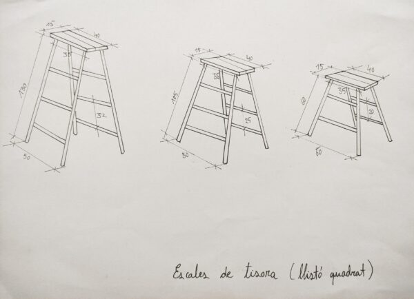 CONJUNT AUTOCONSTRUCTIU, ESCALES, TAULONS, TACS, TUBS