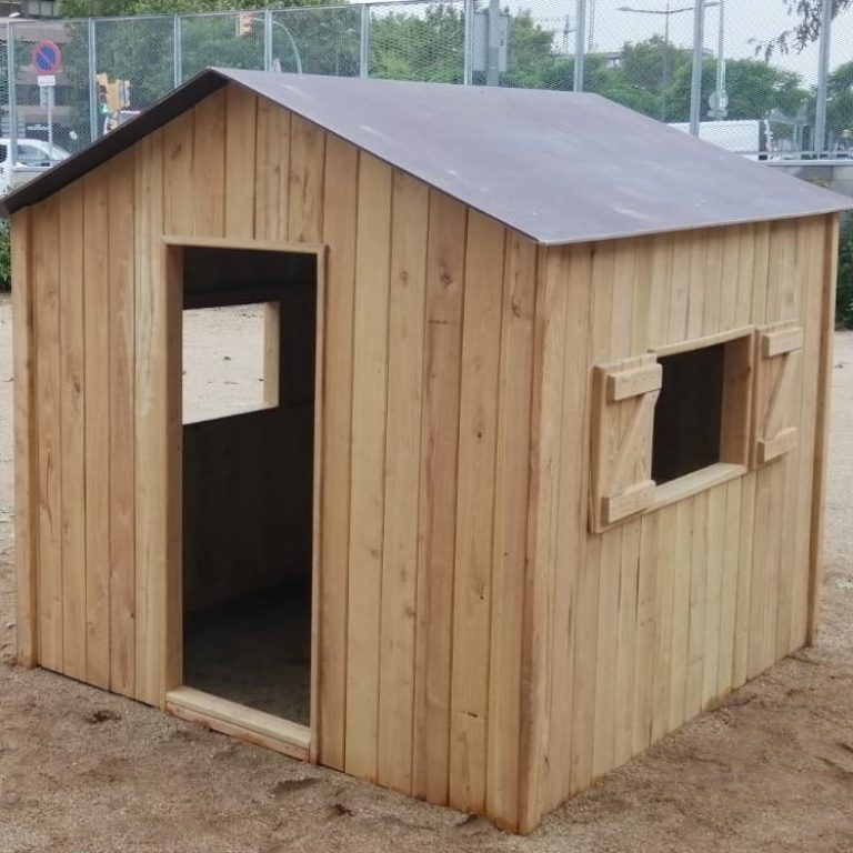 Caseta de juegos de acacia